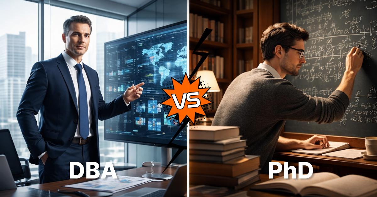 Doctor of Business Administration vs PhD