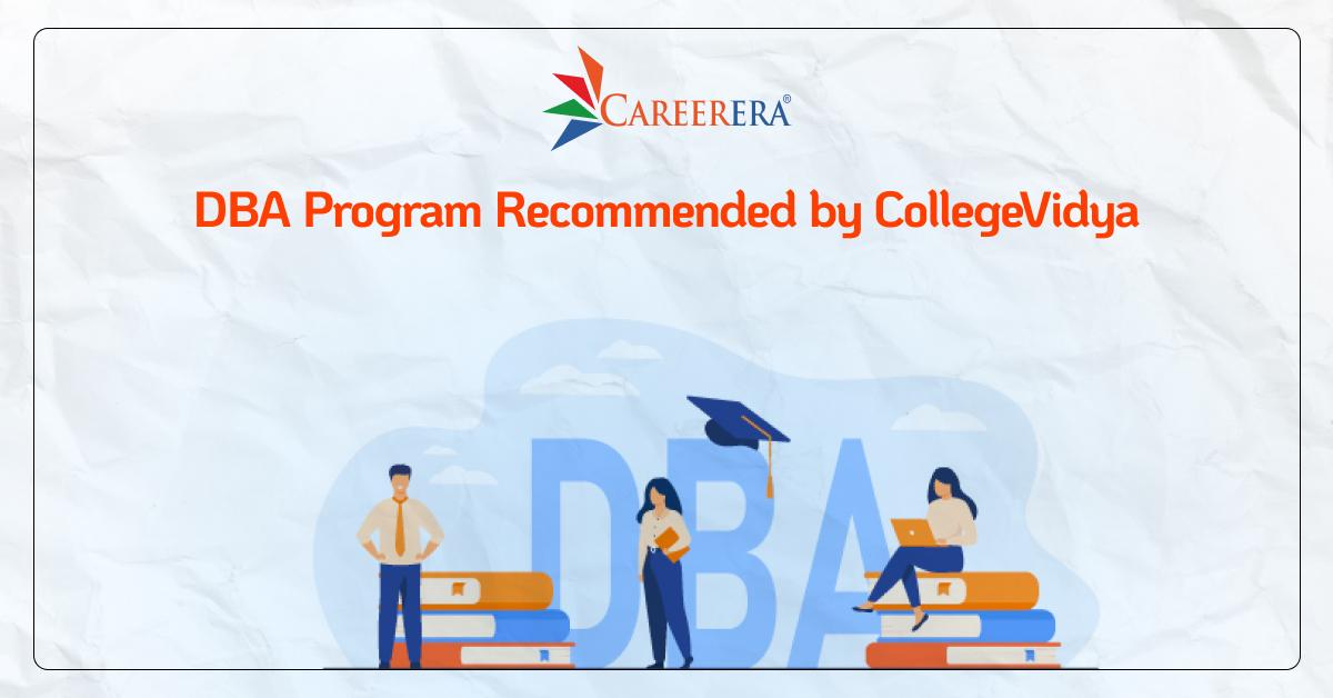 Best DBA Program Recommended by CollegeVidya