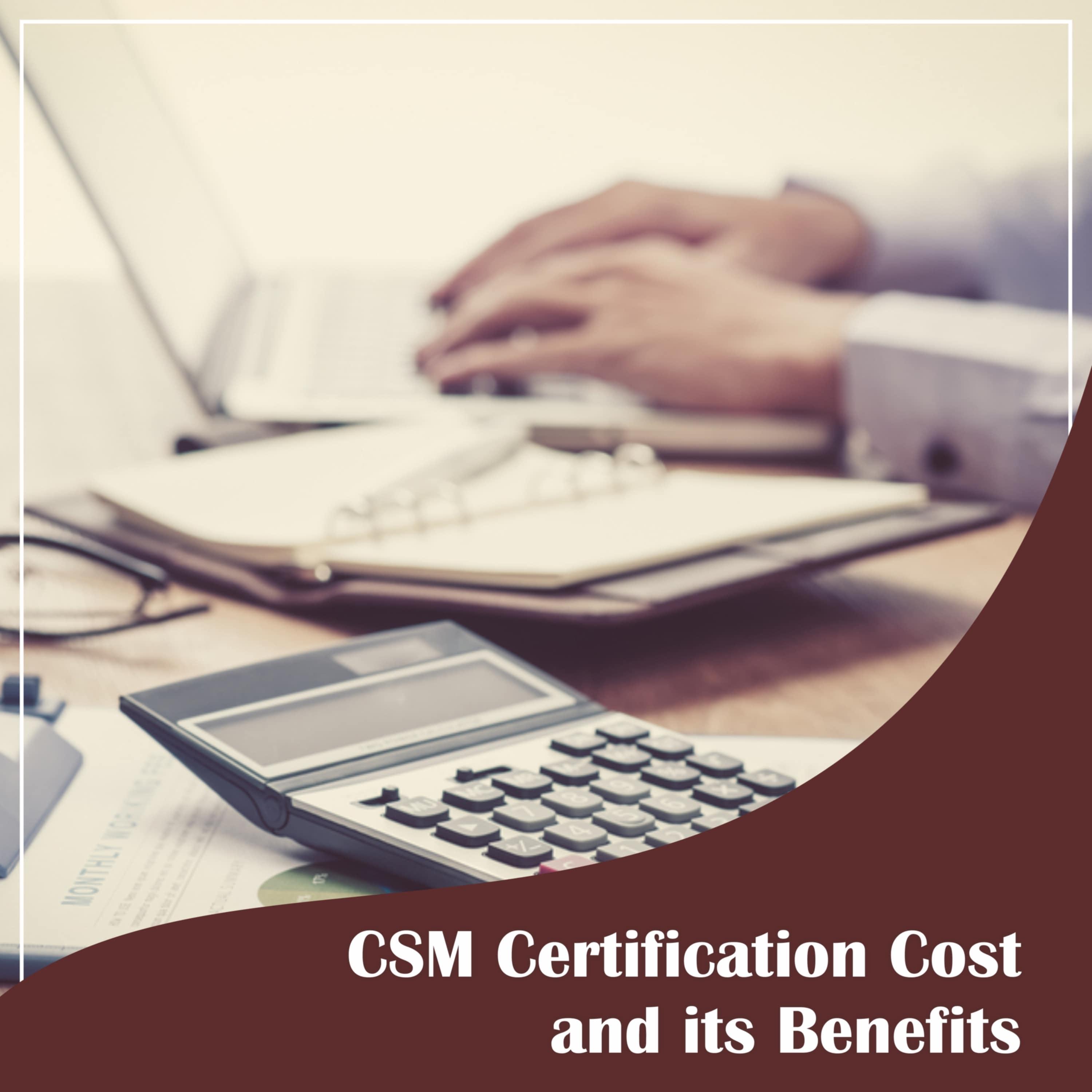 CSM Certification Cost and its Benefits