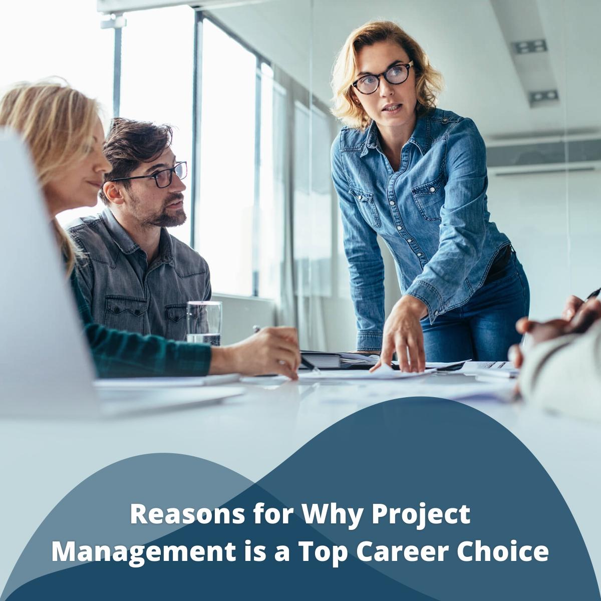 Reasons for Why Project Management is a Top Career Choice