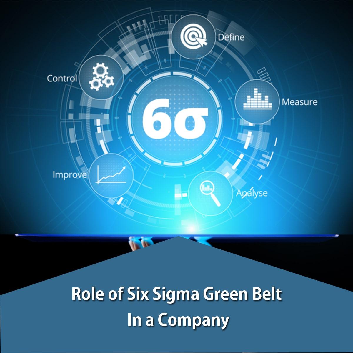 Role of Six Sigma Green Belt In a Company