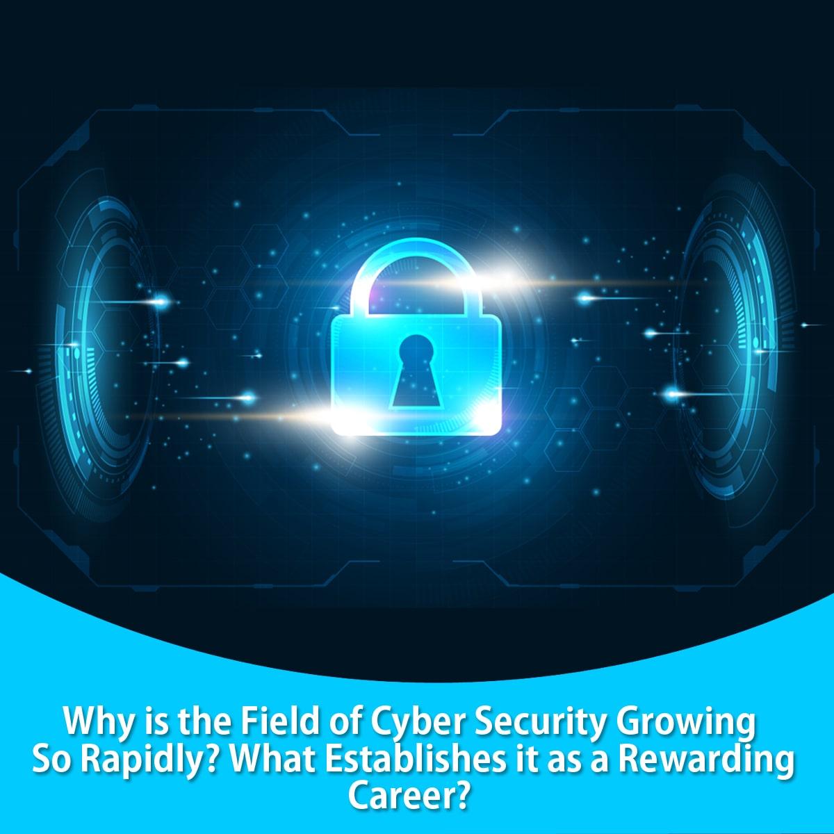 Why is the Field of Cyber Security Growing So Rapidly? What Establishes it as a Rewarding Career