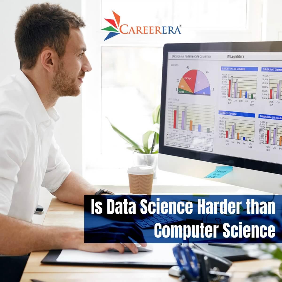 Is Data Science Harder than Computer Science
