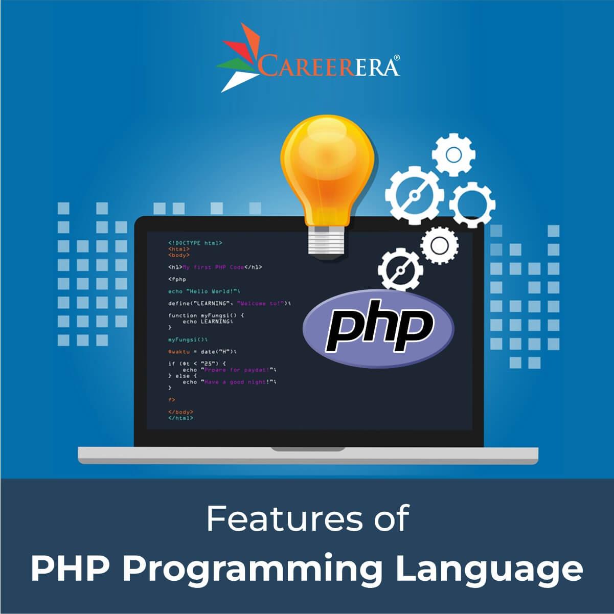 Features of PHP Programming Language