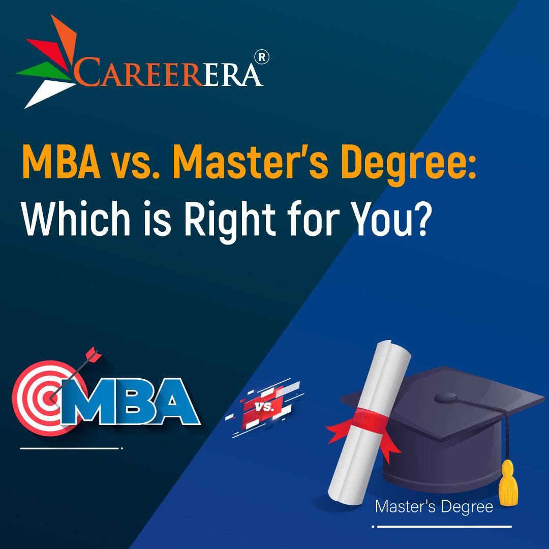 MBA vs. Master's Degree: Which is Right for You?