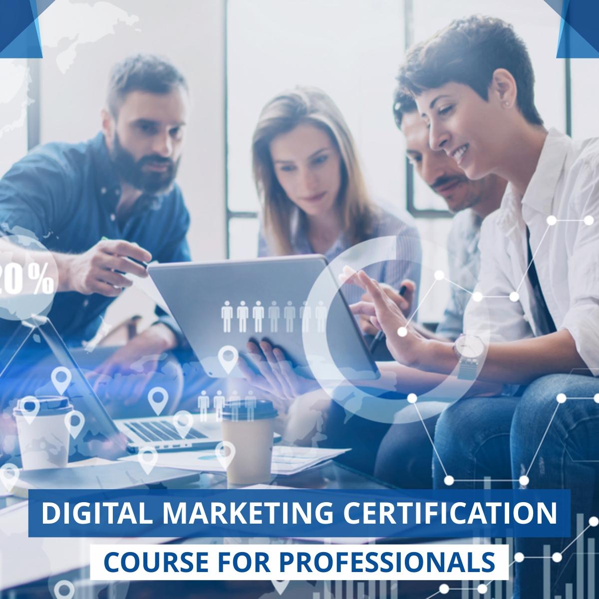 Digital Marketing Certification Course for Professionals 