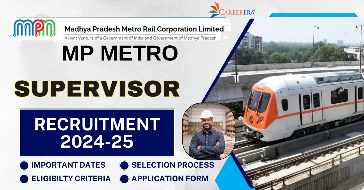 MPMRCL Supervisor Recruitment 2025 Application Form
