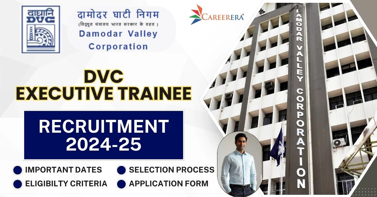 DVC Executive Trainee Recruitment 2025 Application Form