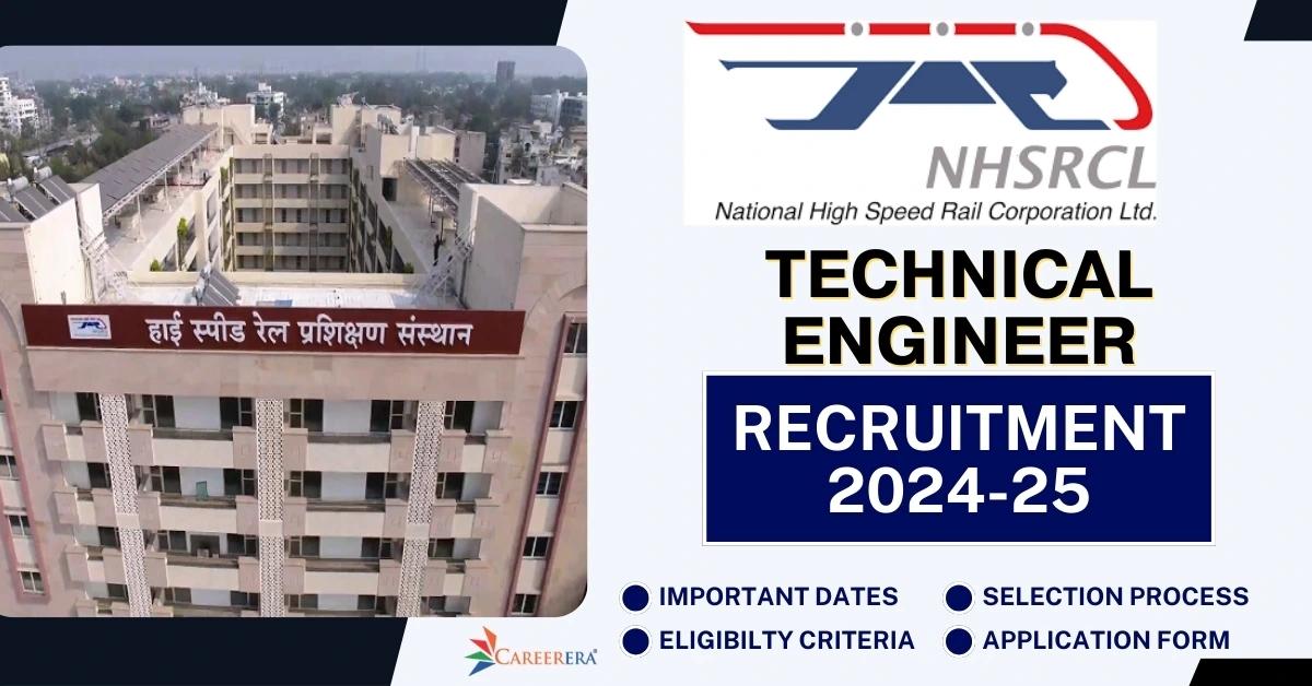 NHSRCL Recruitment 2025 Application Form: 35 Technical Engineer Vacancies