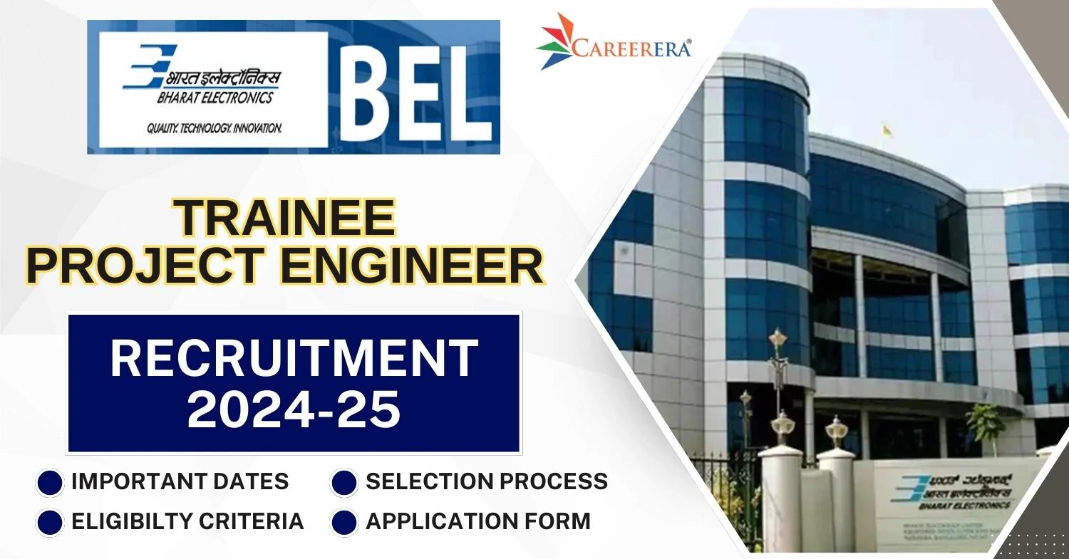BEL Project Engineer Recruitment 2025-26 Application Form