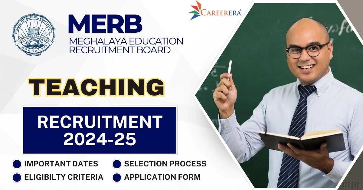 MERB Teaching Recruitment 2025 Application Form