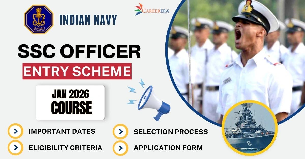 Indian Navy SSC Officer Entry Scheme Jan 2026 Recruitment Application Form