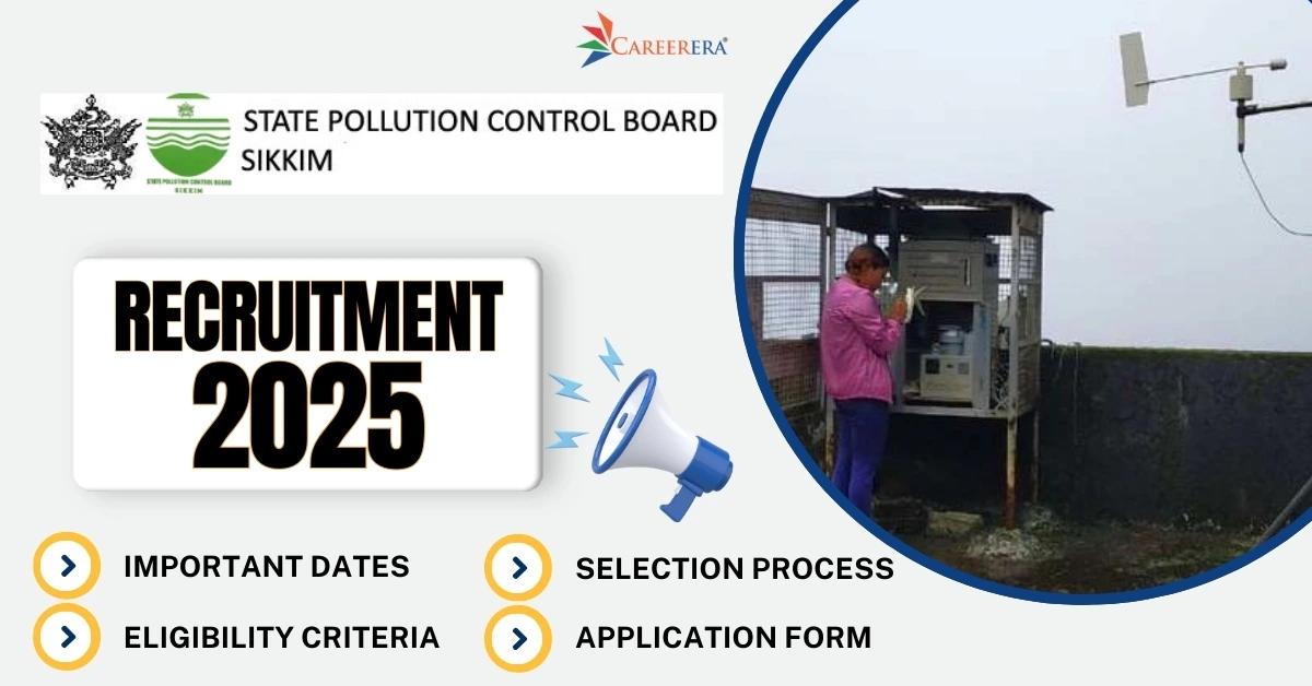 Sikkim State Pollution Control Board Recruitment 2025 Application Form
