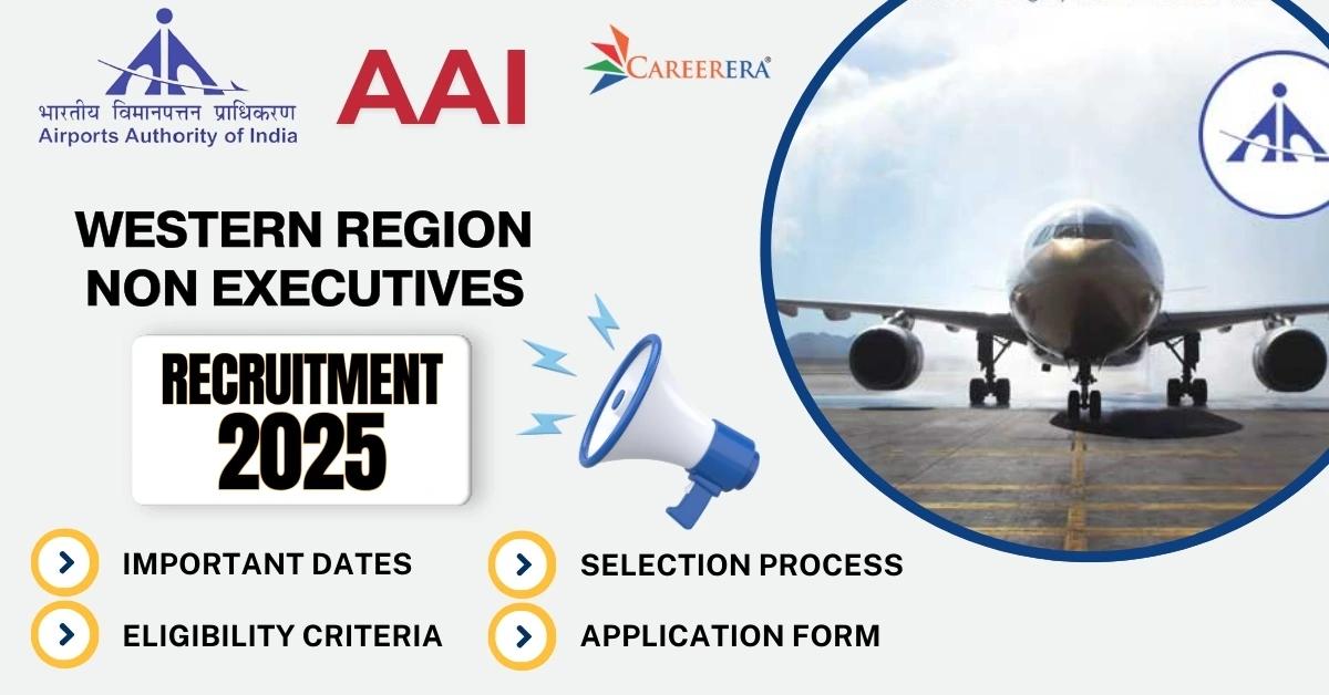 AAI Western Region Non Executives Recruitment 2025 Application Form