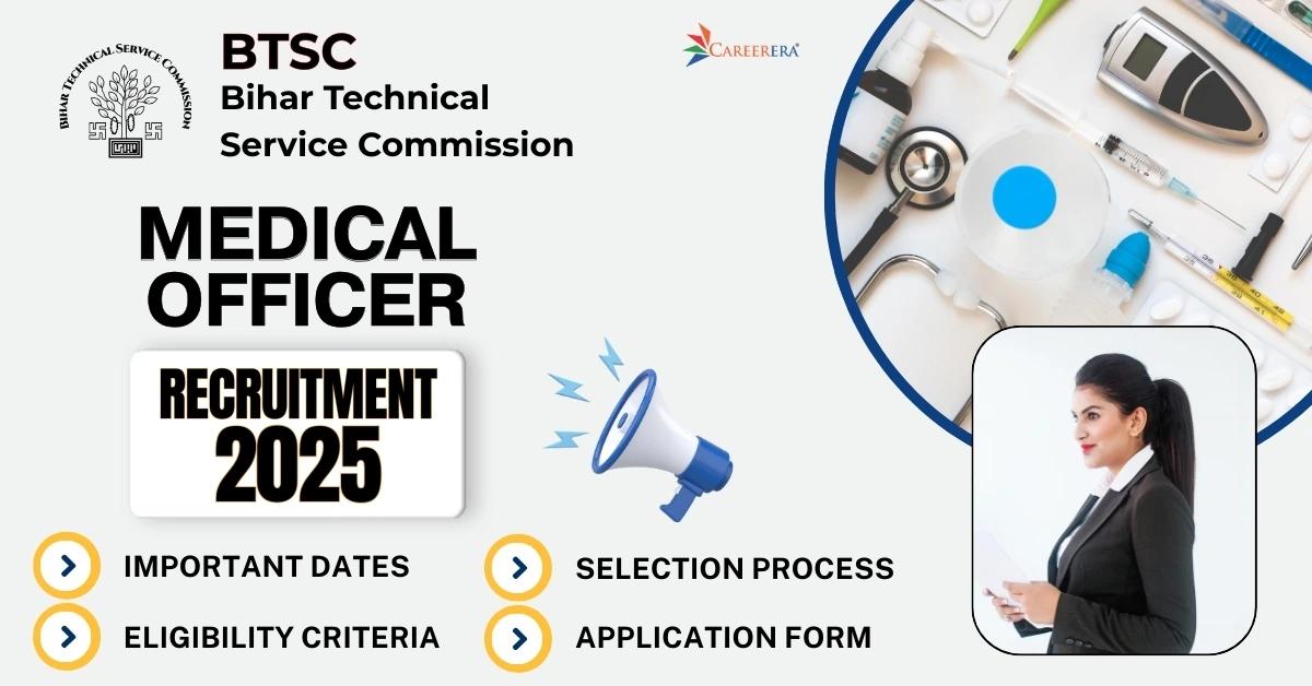 BTSC Bihar Medical Officer Recruitment 2025 Application Form