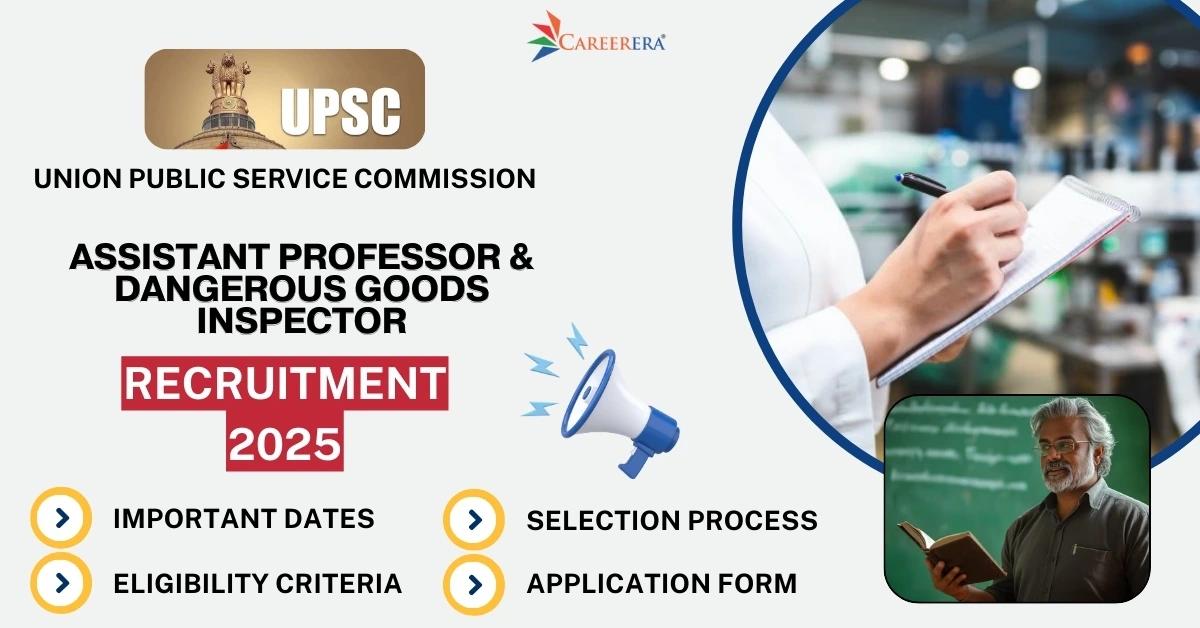 UPSC Recruitment 01/ 2025 Application Form: 36 Vacancies