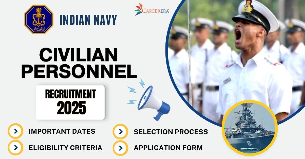 Indian Navy Civilian Personnel Recruitment 2025 Application Form: 327 Vacancies