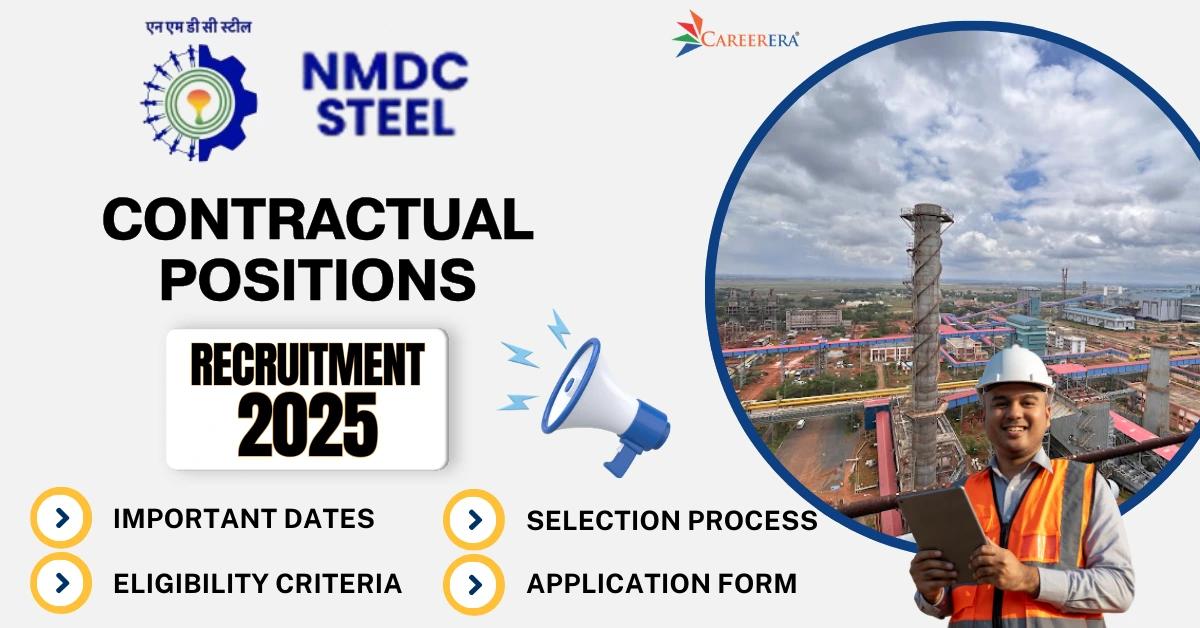NMDC Steel Limited Recruitment 2026: 22 Contractual Positions