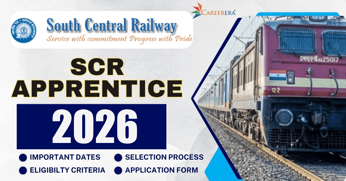 South Central Railway Apprentice Recruitment 2026: 2801 Vacancies