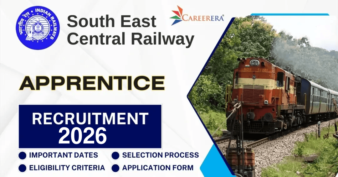 South East Central Railway Recruitment 2026 Application Form: 3914 Apprentice Positions