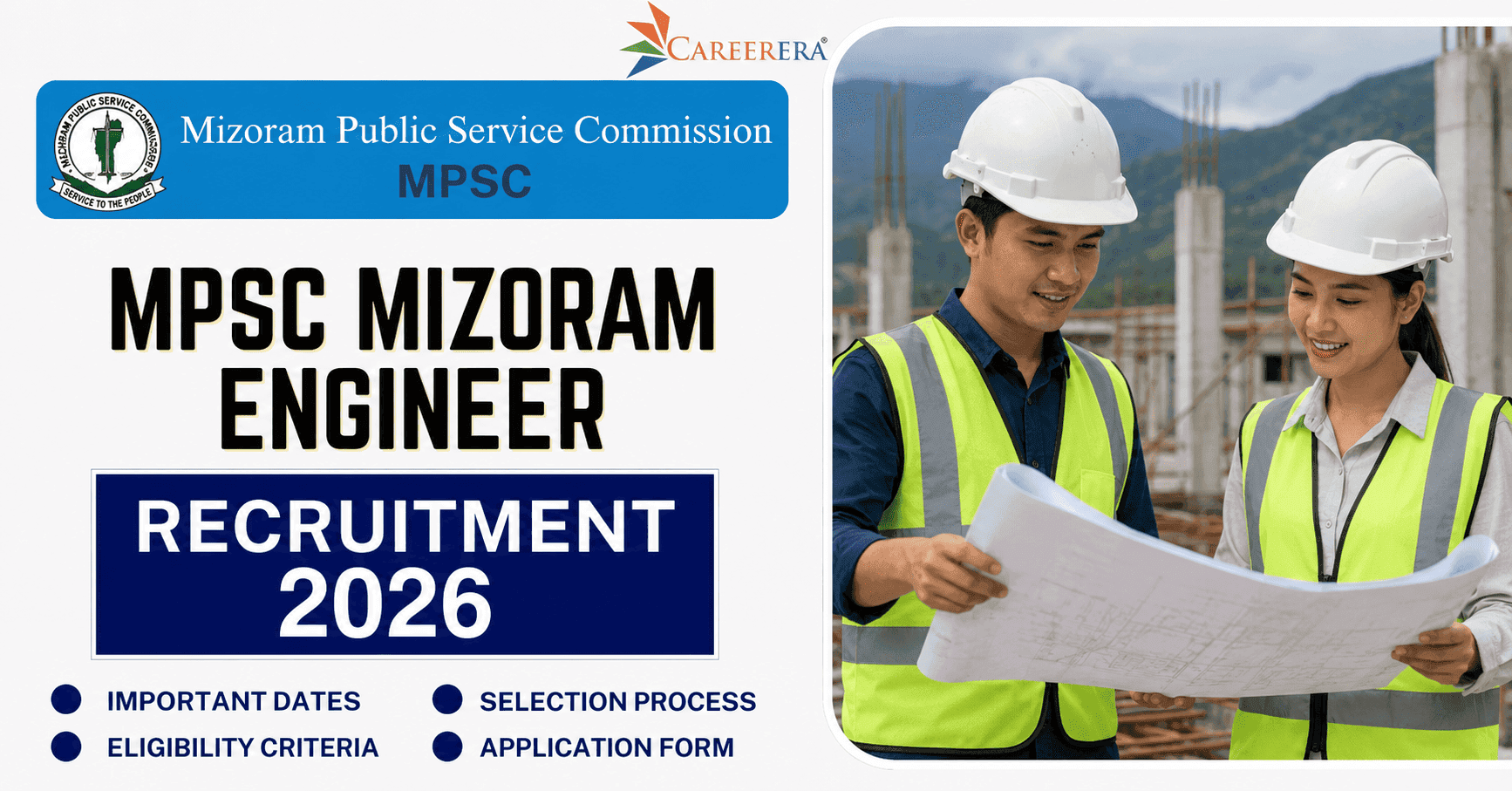 MPSC Mizoram Recruitment 2026: 08 Engineer Vacancies