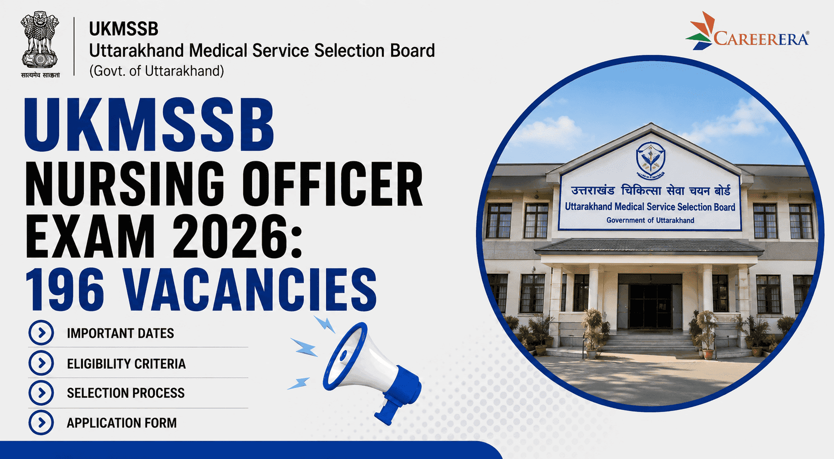 UKMSSB Nursing Officer Exam 2026: 196 Vacancies