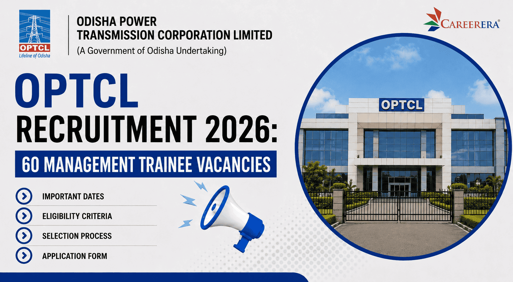 OPTCL Recruitment 2026: 60 Management Trainee Vacancies