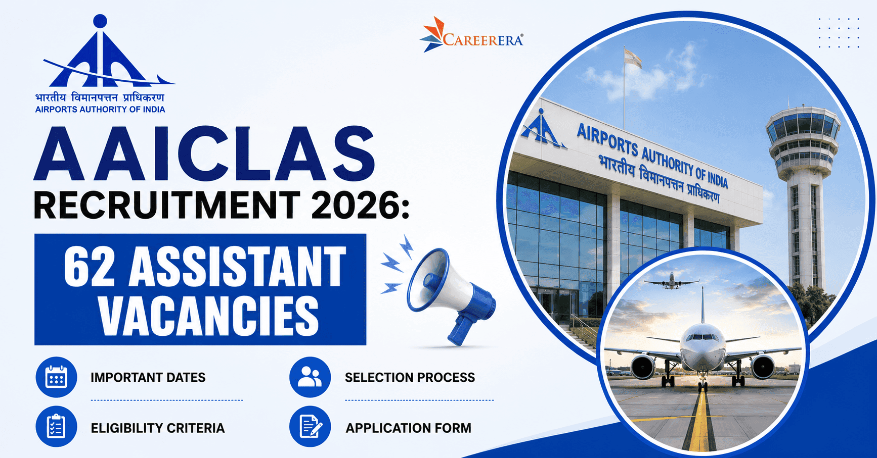 AAICLAS Recruitment 2026: 62 Assistant Vacancies