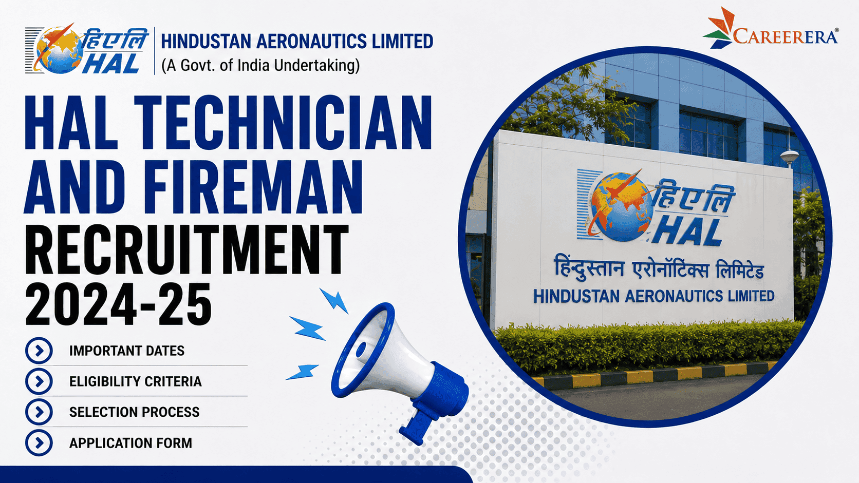 HAL Recruitment 2024-25: 42 Positions for Technician and Fireman