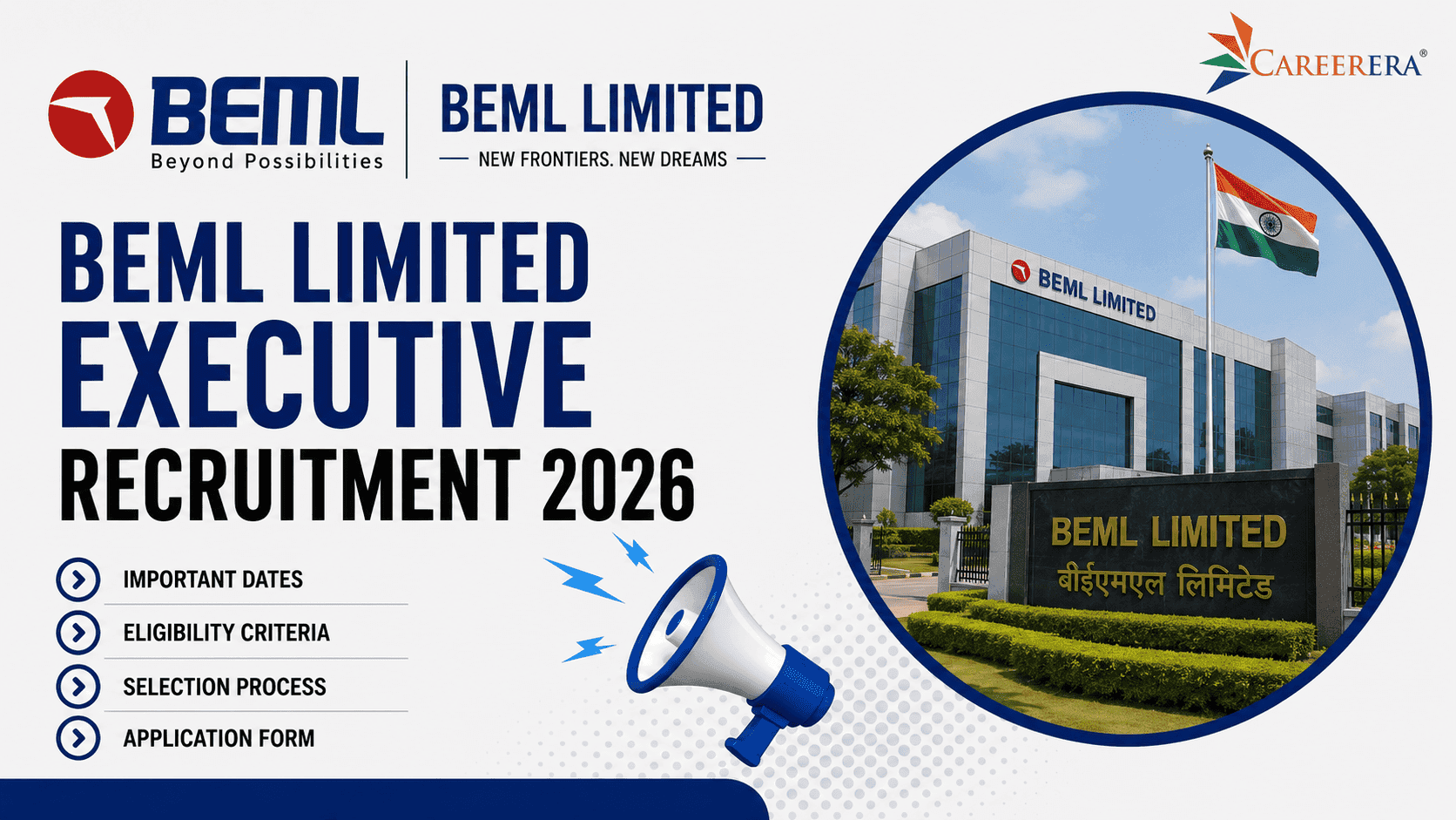 BEML Limited Executive Recruitment 2026 Latest Updates