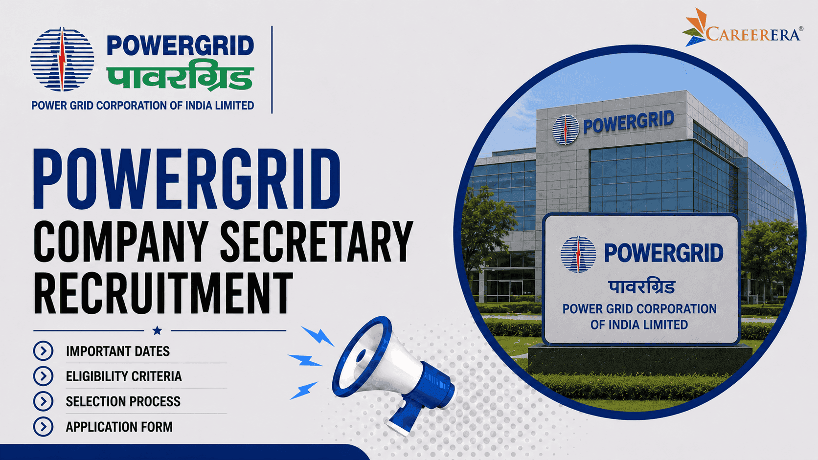 POWERGRID Company Secretary Recruitment 2026 Notification