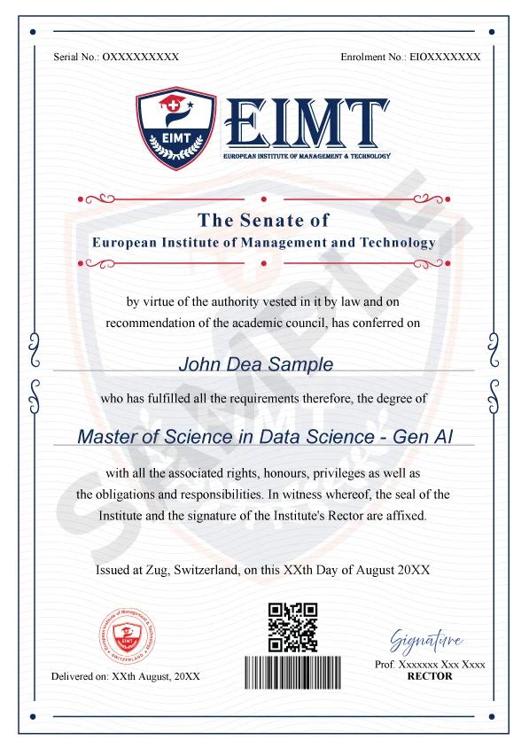 Professional Certificate in AI & Machine Learning
