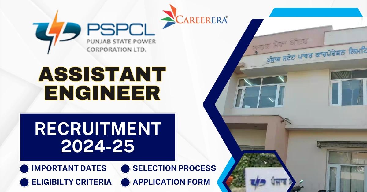 PSPCL Assistant Engineer Recruitment 2024-25 Notification