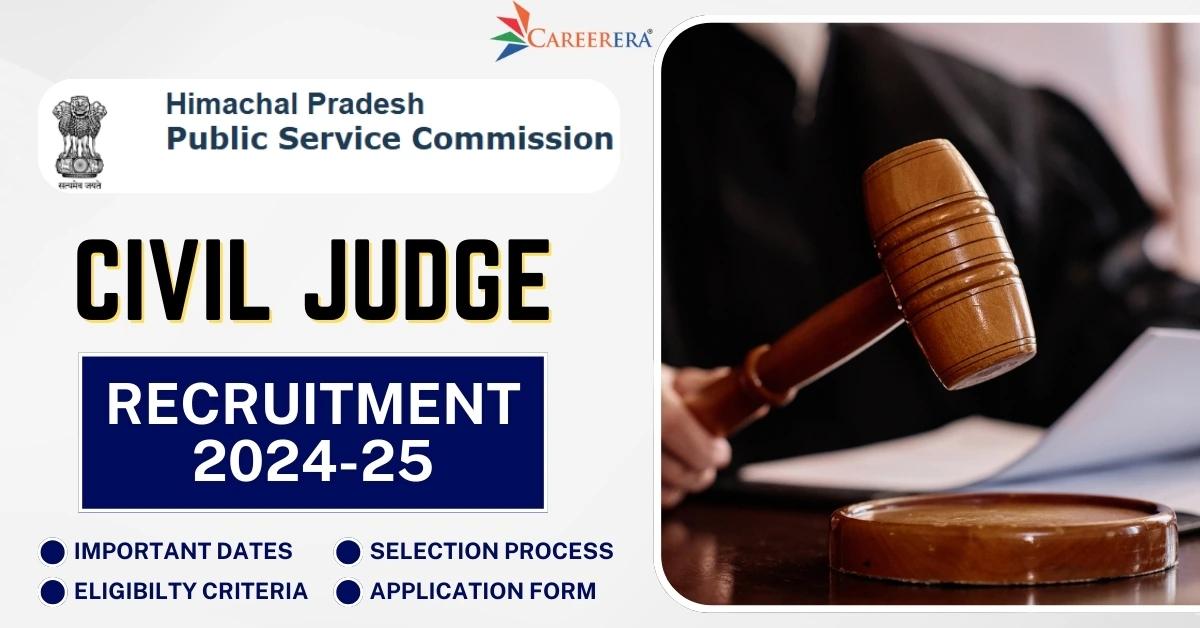 HPPSC Civil Judge Recruitment 2024-25 Application Form