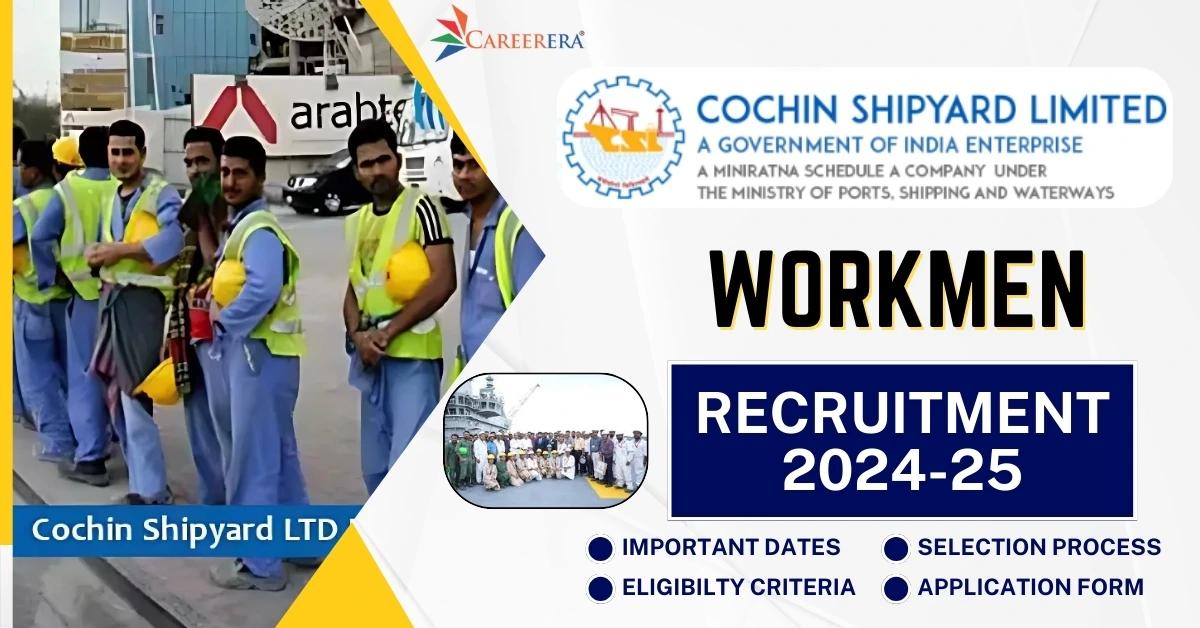 CSL Workmen Recruitment 2026: 132 Vacancies