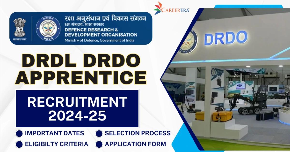 DRDL DRDO Apprentice Recruitment 2025 Application Form