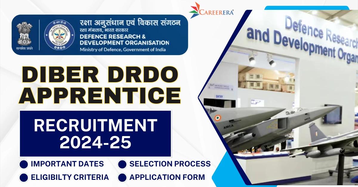 DIBER DRDO Apprentice Recruitment 2025 Application Form