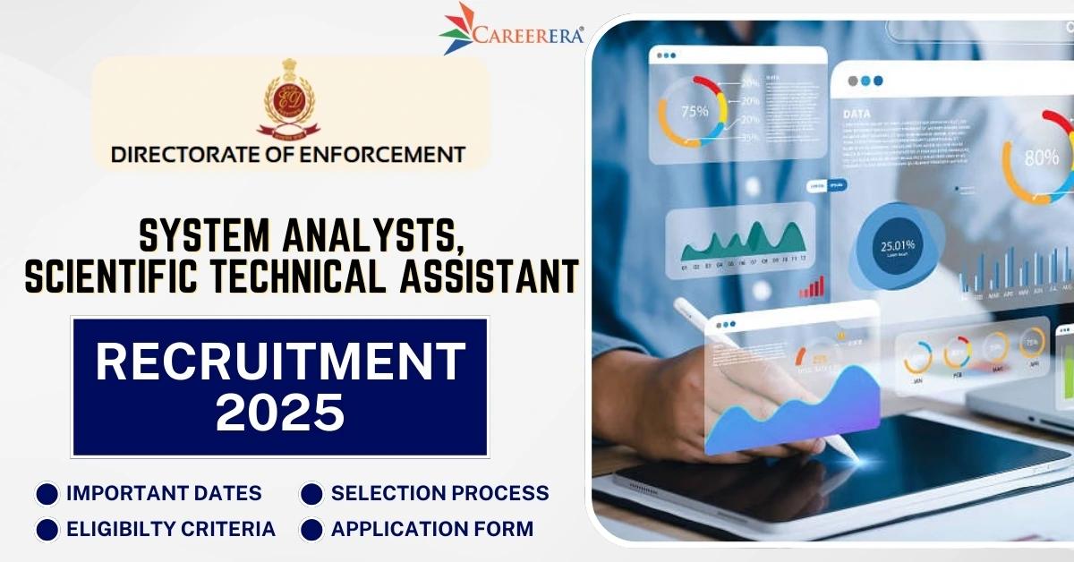 Directorate of Enforcement Recruitment 2025 Application Form