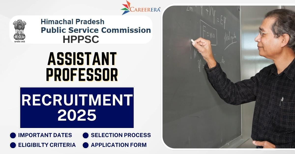 HPPSC Assistant Professor Recruitment 2025 Application Form