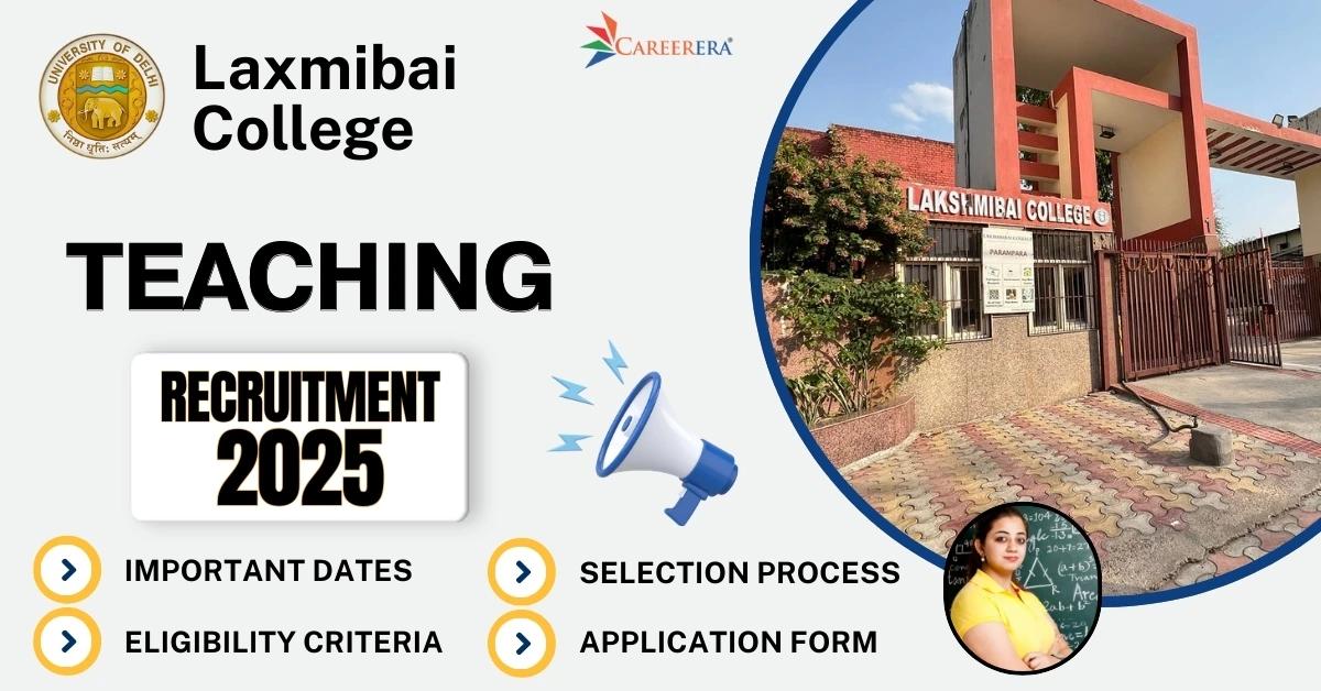 Laxmibai College Teaching Recruitment 2025 Notification