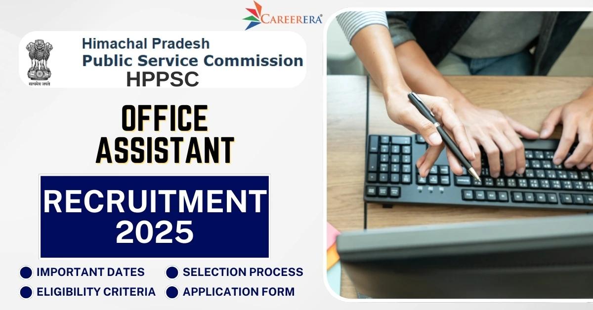 HPPSC Office Assistant Recruitment 2025 Application Form