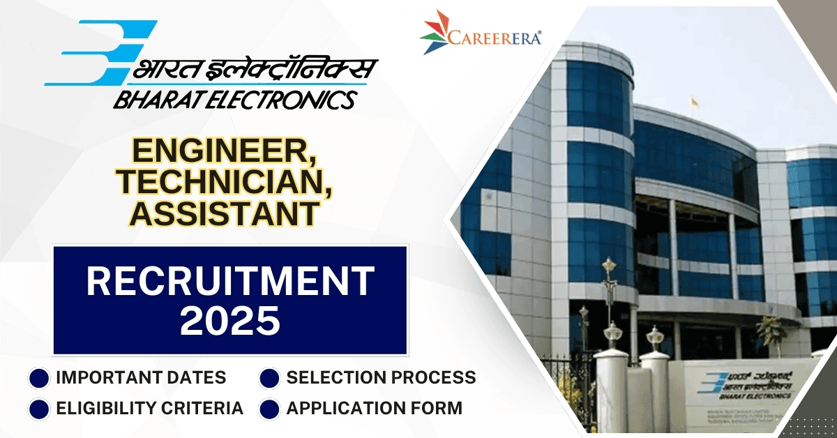 BEL Recruitment 2025-26: Engineer Technician Assistant Vacancies