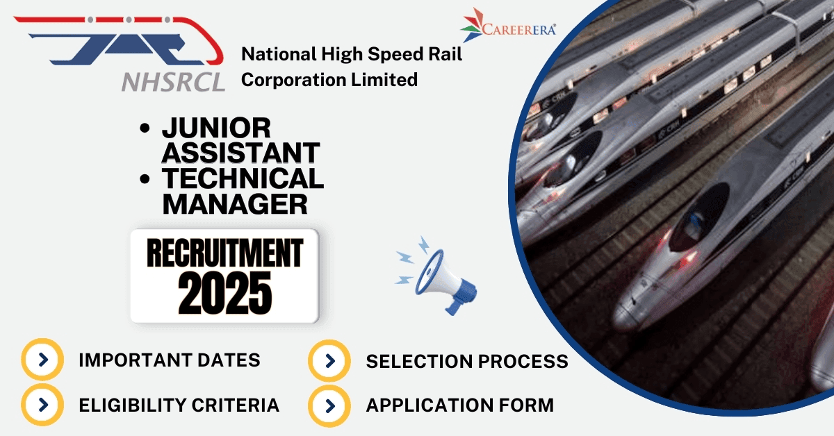 NHSRCL Recruitment 2025-26: 36 Junior Assistant Technical Manager Vacancies