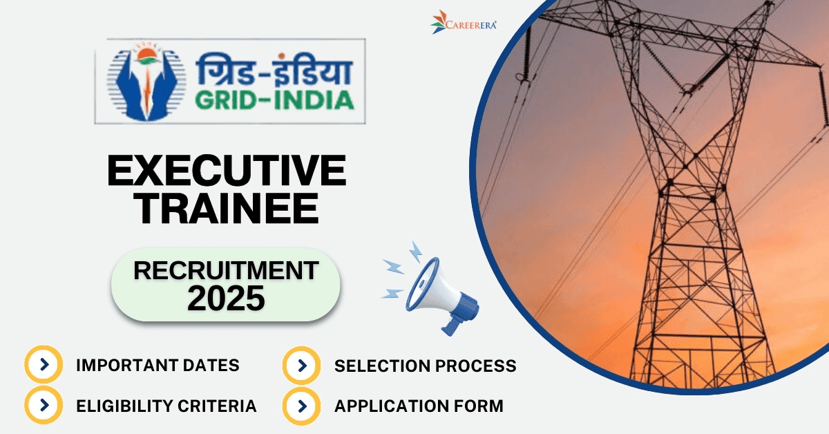 GRID-INDIA Recruitment 2025 Application Form: 47 Executive Trainee Vacancies