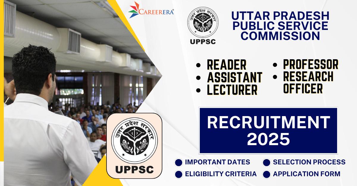 UPPSC D-1/E-1/2025 Recruitment 2025 Application form
