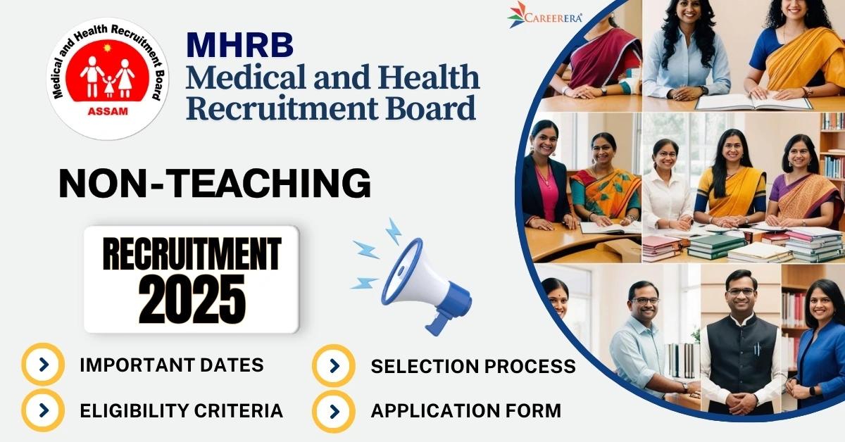 MHRB Assam Recruitment 2025 Application Form: 620 Non-Teaching Vacancies