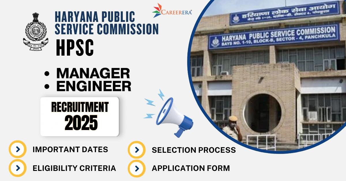 HPSC Recruitment 2025-26: 153 Assistant Municipal Engineer Vacancies