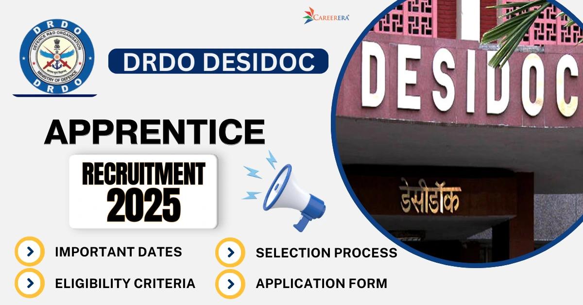 DESIDOC DRDO Recruitment 2025: 30 Apprentice Positions