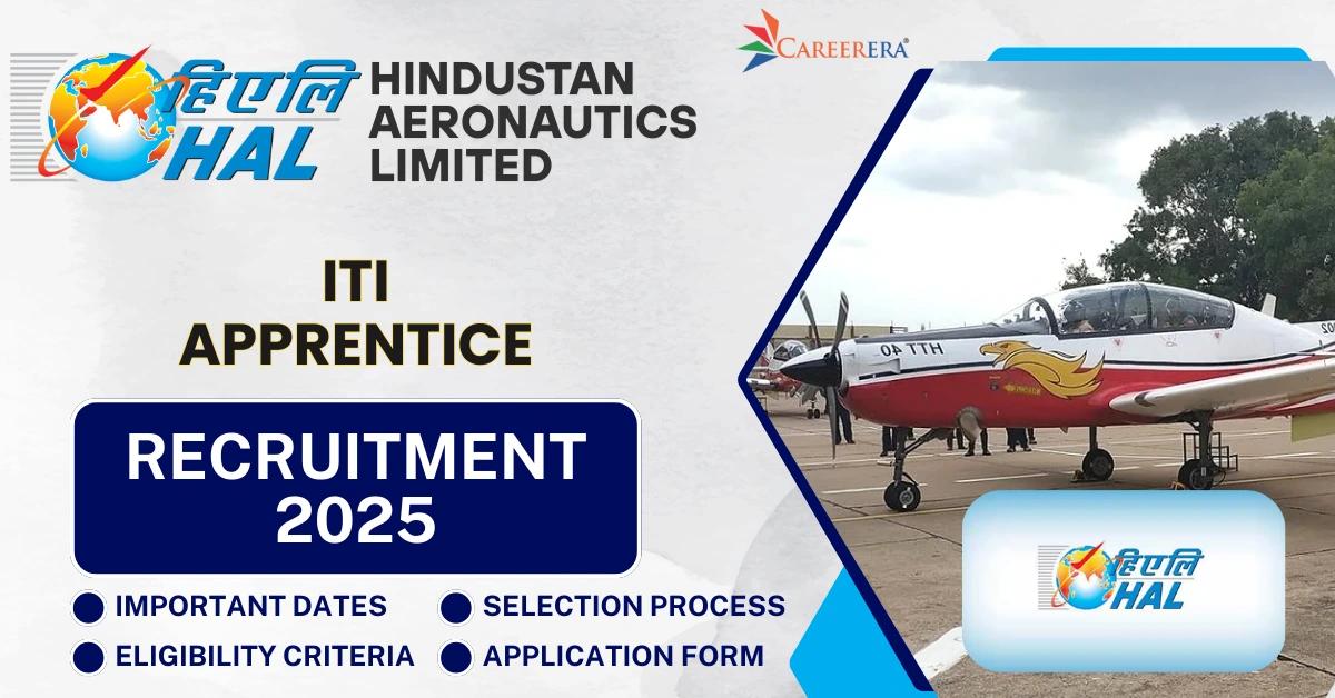 HAL Recruitment 2025: 195 ITI Apprentice Positions