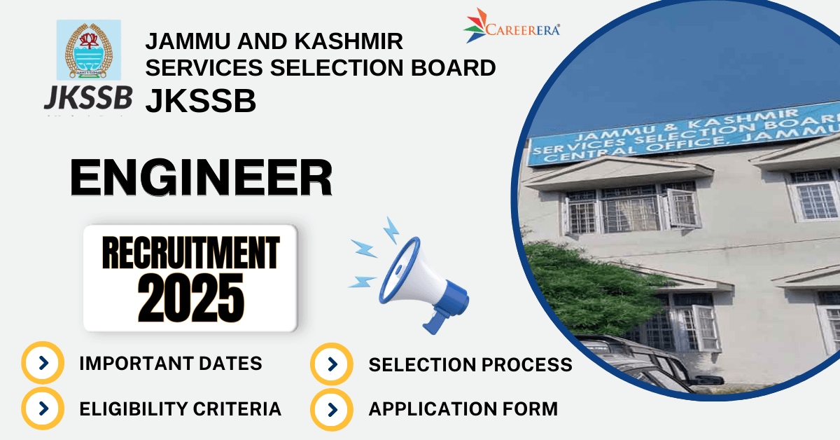 JKSSB Recruitment 2025: 508 Engineer Vacancies